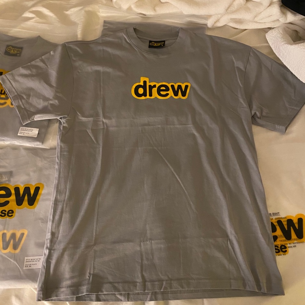 Drew House©️Justin Bieber👁‍🗨Secret S/S TEE-SLATE